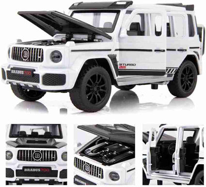 Die-cast brabus benz toy car Metal Cars Brabus Mercedes toy cars Pullback Toy car for Kids Best Gifts Vehicle Toys for Kids Sound and Light Pull Back Cars Toys