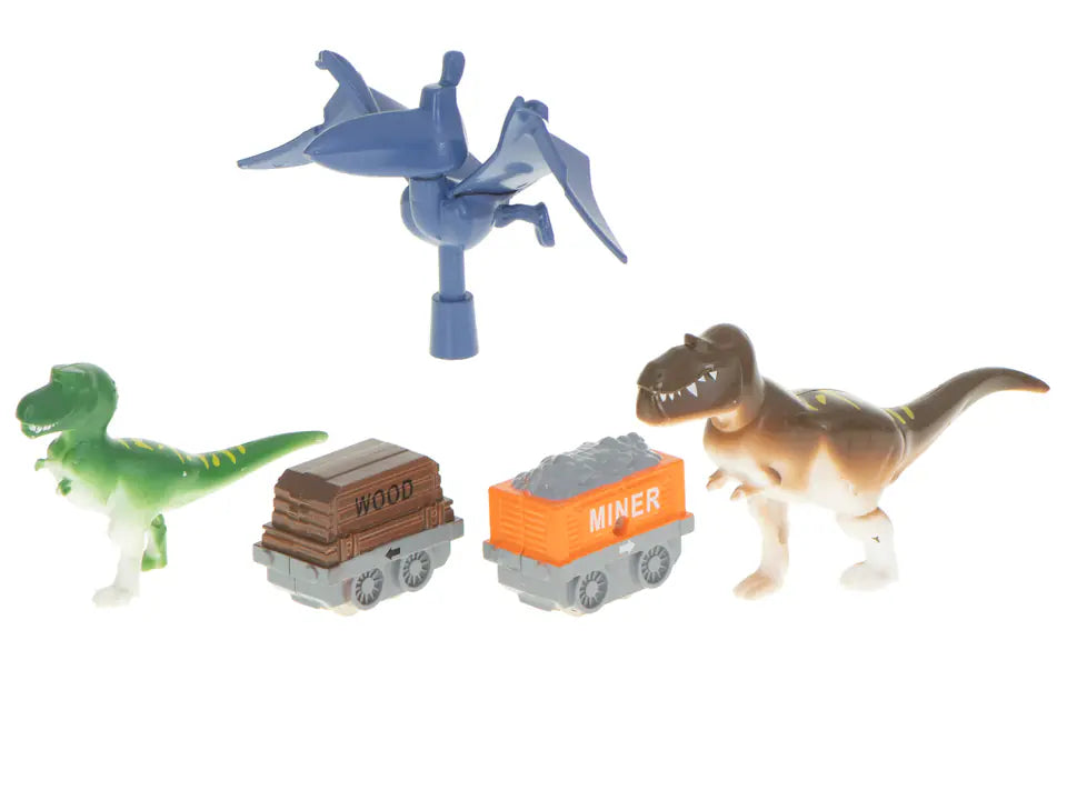 Obstacle course interactive car parking racing you can play it without Battery dinosaur Adventure cave for kids