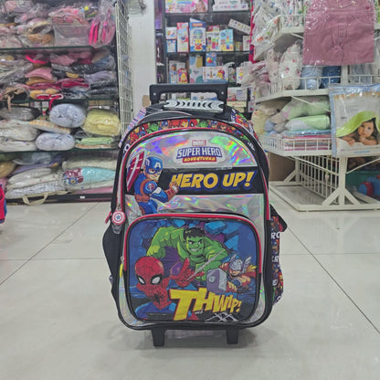 Super Hero School trolley bag