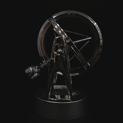 Triangle Permanent Motion Instrument Statue Gift Abs Figurine for Office