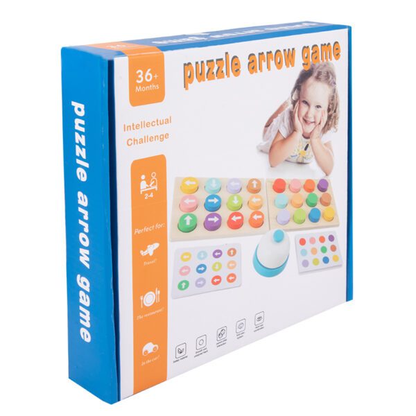 Intellectual Challenge Puzzle Arrow Game For Kids Learning and Brain Development