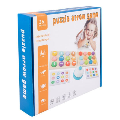 Intellectual Challenge Puzzle Arrow Game For Kids Learning and Brain Development