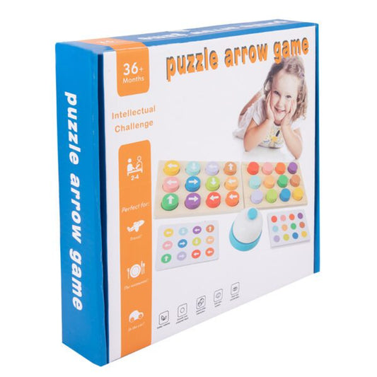 Intellectual Challenge Puzzle Arrow Game For Kids Learning and Brain Development