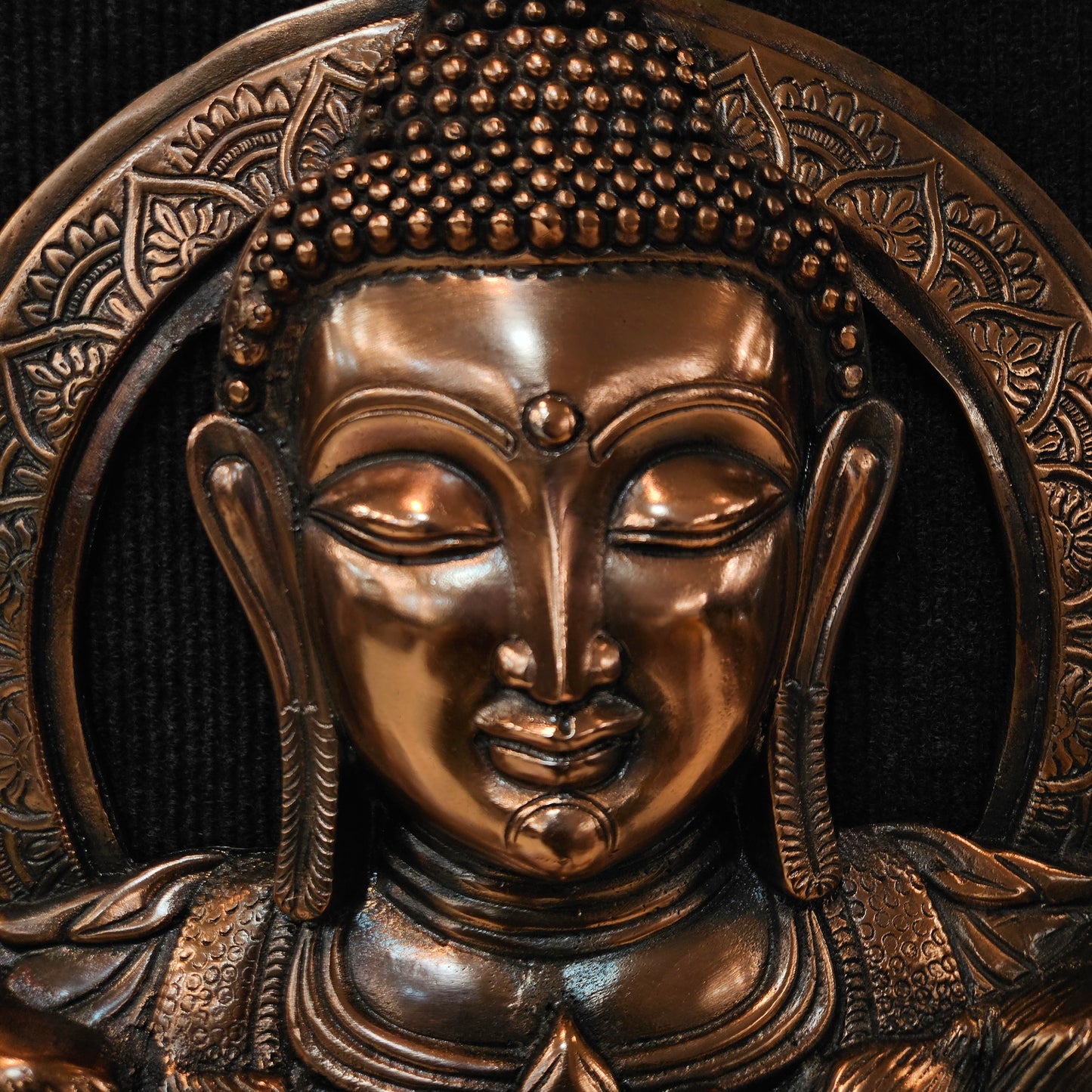 Lord Buddha Wall Hanging - Meditating Design | Bhagwan Buddha Wall Decor - For Home, Gifts & Office Decor | Spiritual Decor