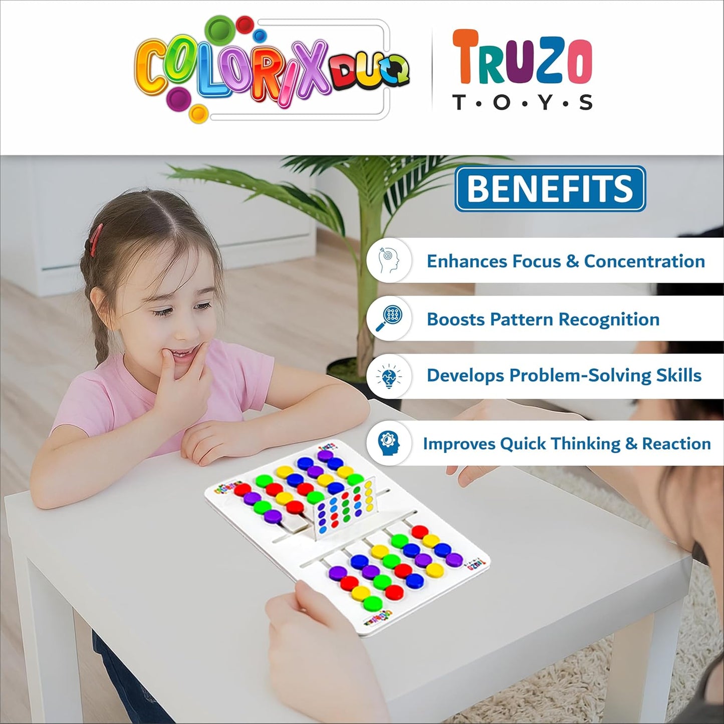 Colorix Duo Truzo Board Game