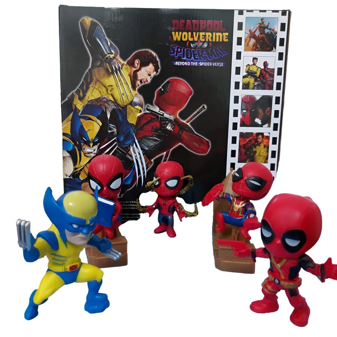 Deadpool & wolverine 5pcs set Action Figures