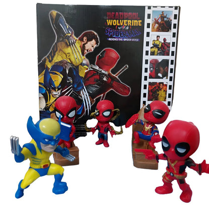 Deadpool & wolverine 5pcs set Action Figures