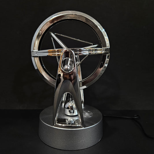 Triangle Permanent Motion Instrument Statue Gift Abs Figurine for Office