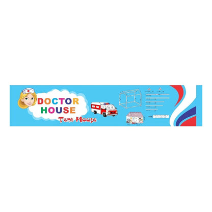 Doctor Tent House Indoor-Outdoor Set for Kids (95 * 72 * 102 Cm) (Doctor House Tent)
