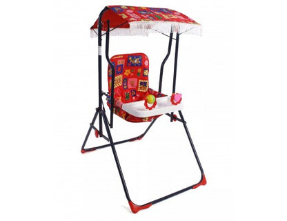 Mother touch garden Swing chair with sunroof protection,safety belt,cushion seat & adjustable stand chair for babies
