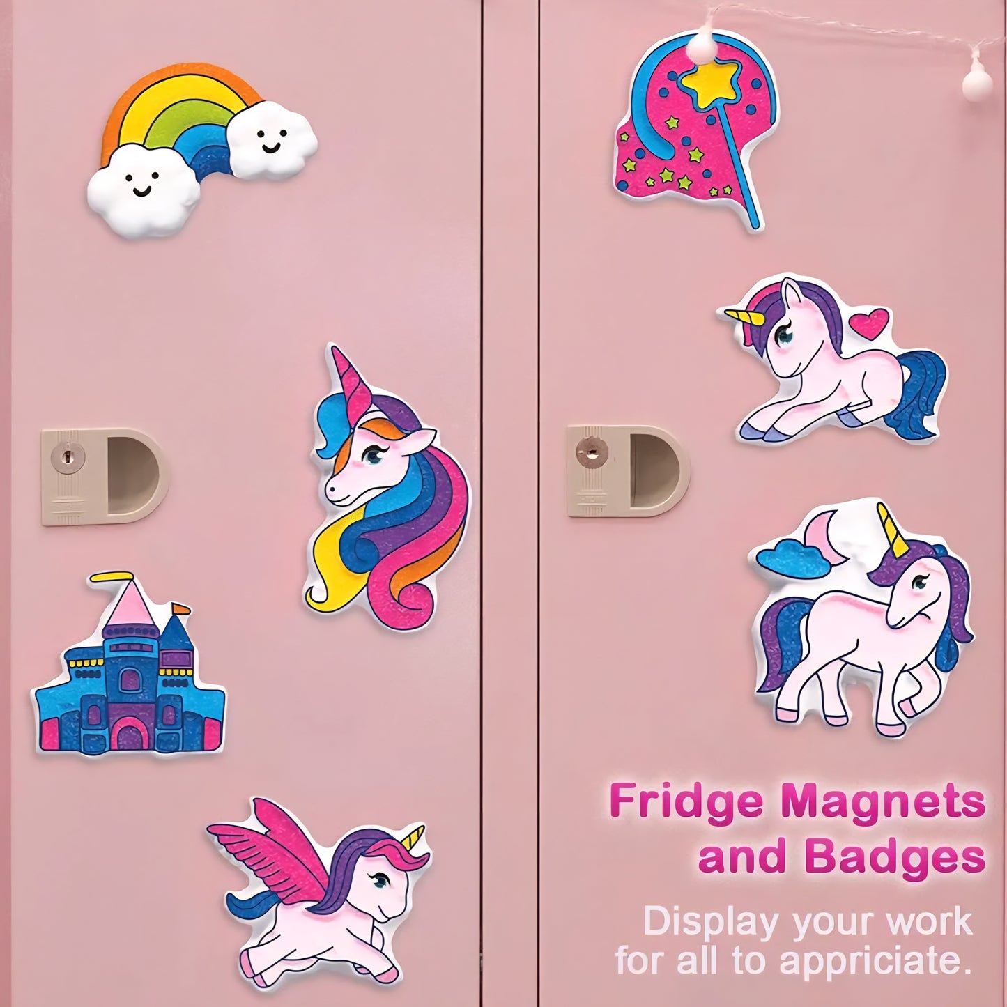 Mould & Paint Junior Uincorn DIY Kit for Making Fridge Magnet for Kids
