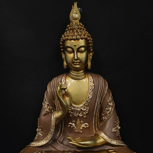 Lord Buddha with attractive design sitting for home & Pooja room decor