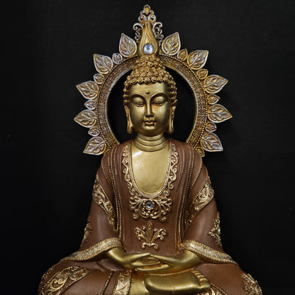 Lord Buddha with attractive stones design for home & Pooja room decor