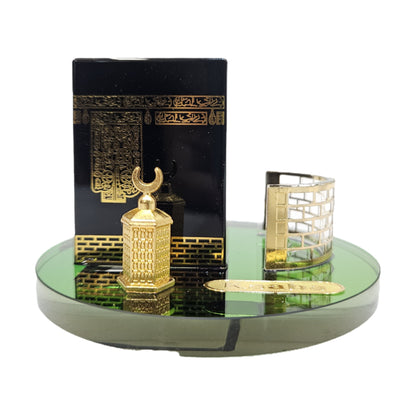 Mecca Holisest City Birthplace of Mohamad Sahab Place of Revelation of Quran Articat of Crystal Showpiece Figurine