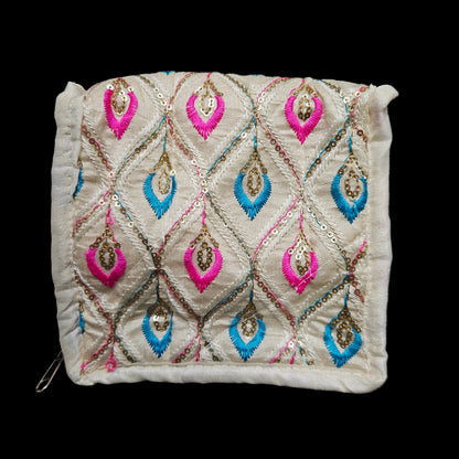 Pouches Brocade Design Jewelry Organizer / Jewelry Storage Bags for Necklace, Earrings, Rings, Bracelet