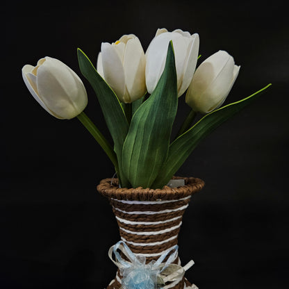 Garden tulip artificial banquet floweral bunch for Home,Garden & Office