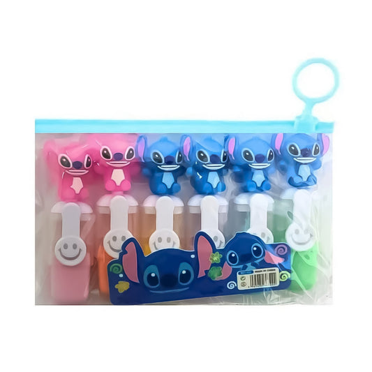 Whimsical Marker Magic – Fun stitch cartoon characters Highlighter Set Collection