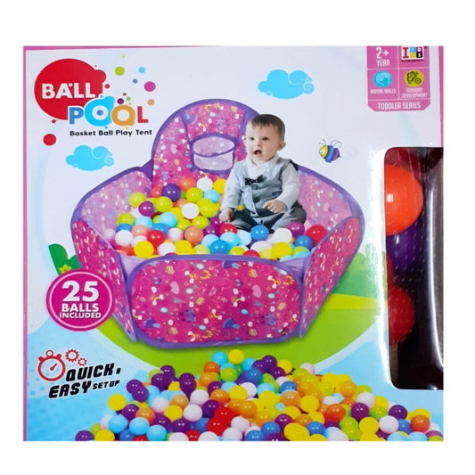 IToys Ball Pool 25 Balls Included pool suitable for indoor & Outdoor use