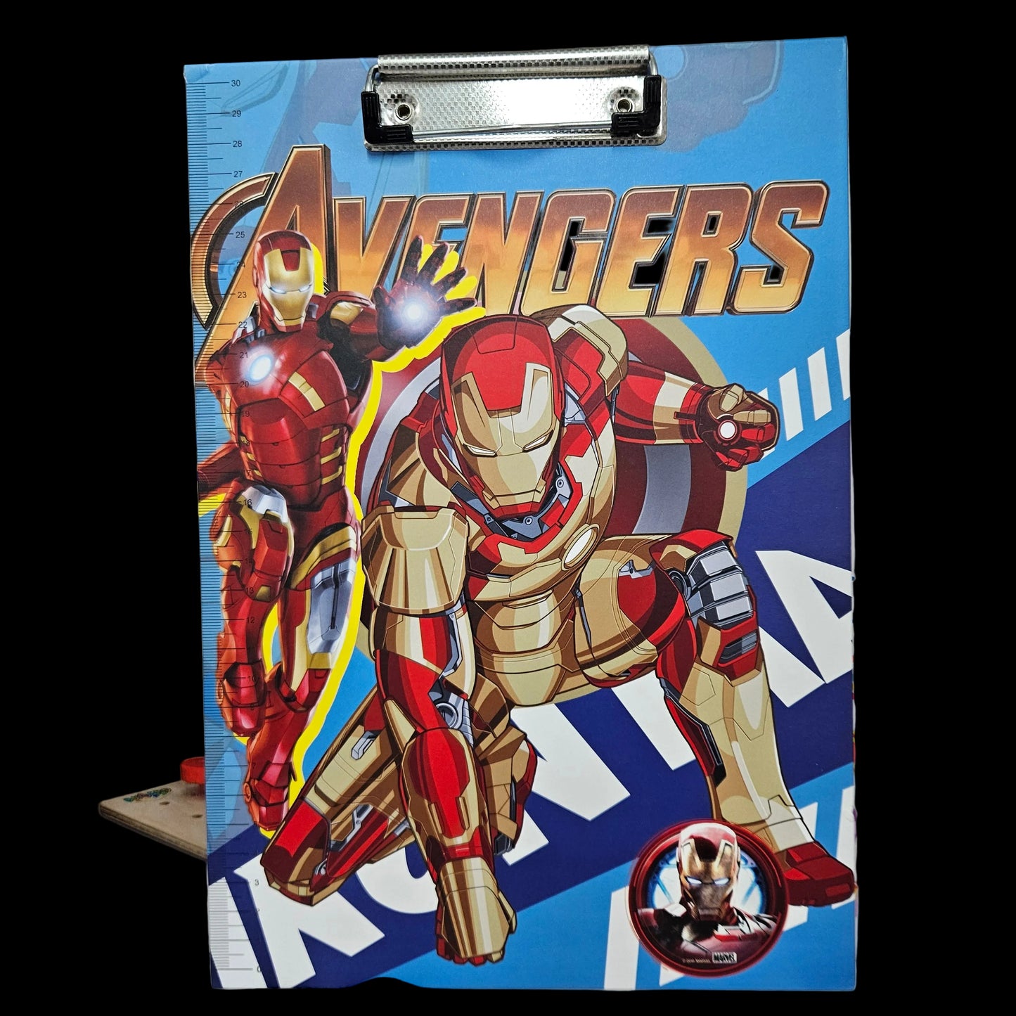 Cartoon characters themed study plank for kids