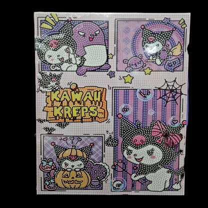 Cartoon characters diy art kit set