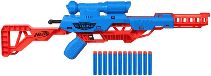 Nerf Alpha Strike Wolf Blaster with Targeting Scope,Nerf Darts, Toys for Kids Teens and Adults, Fun Gift Toy for Boys, Birthday Gift Toy for Kids Ages 8 above