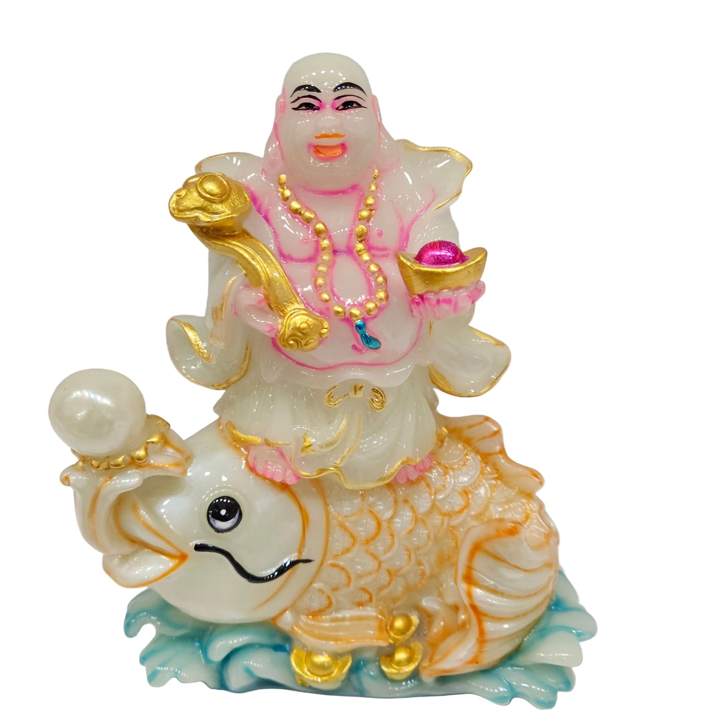 Laughing Buddha Statue - Laughing Buddha Idol for Home Decor & Office - Laughing Buddha