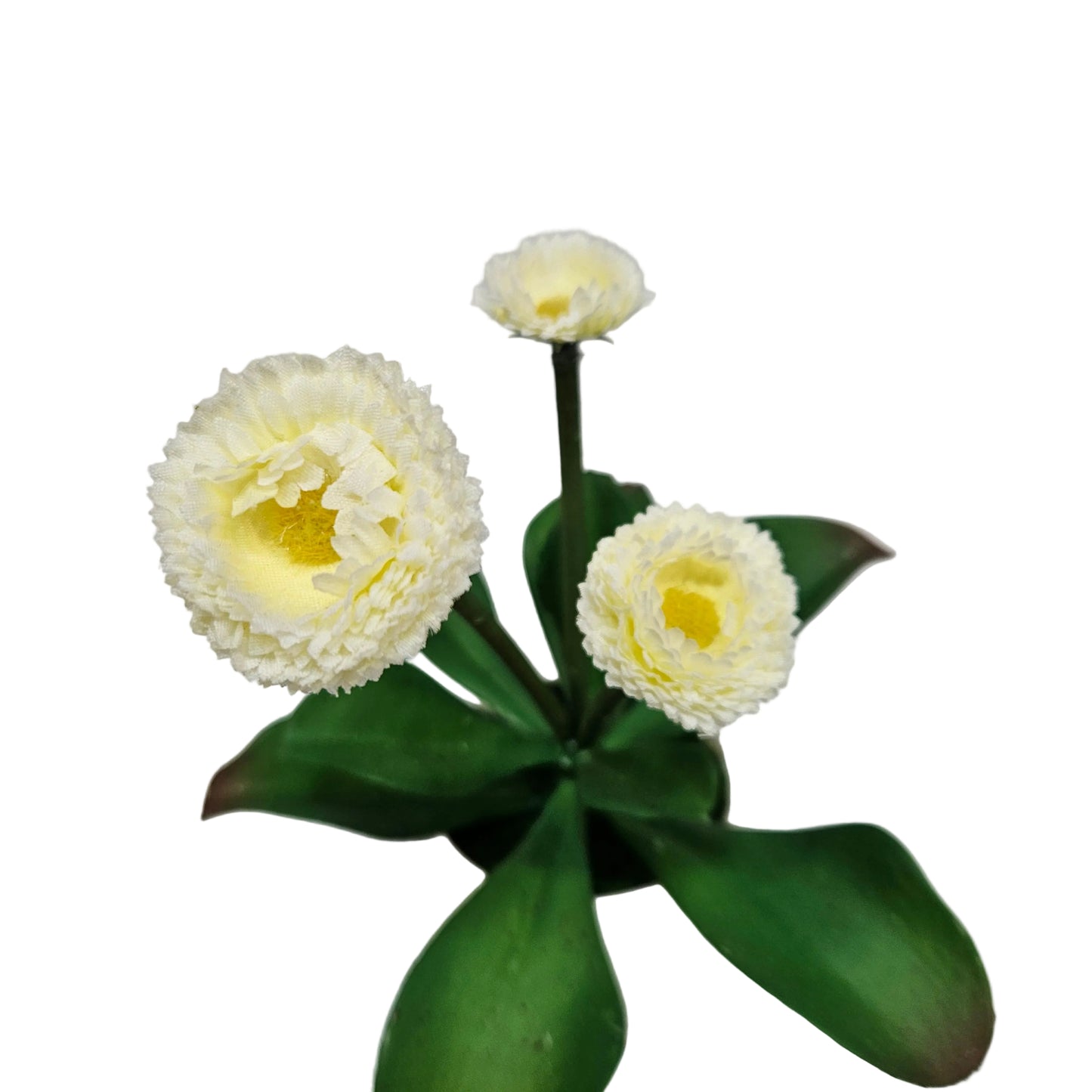 Artificial straw Flowers banquet in vase for home & Office decoration