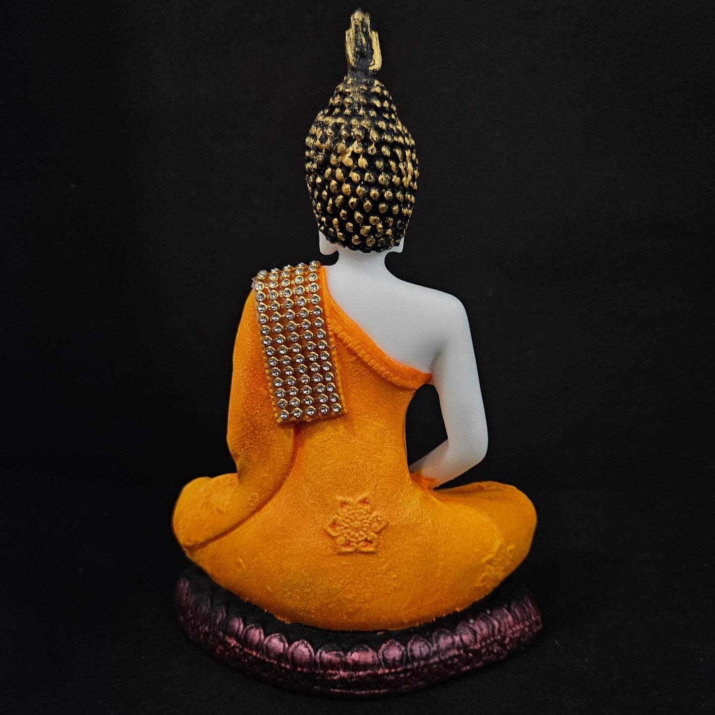 Lord Buddha with attractive stones designe sitting for home & Pooja room decor