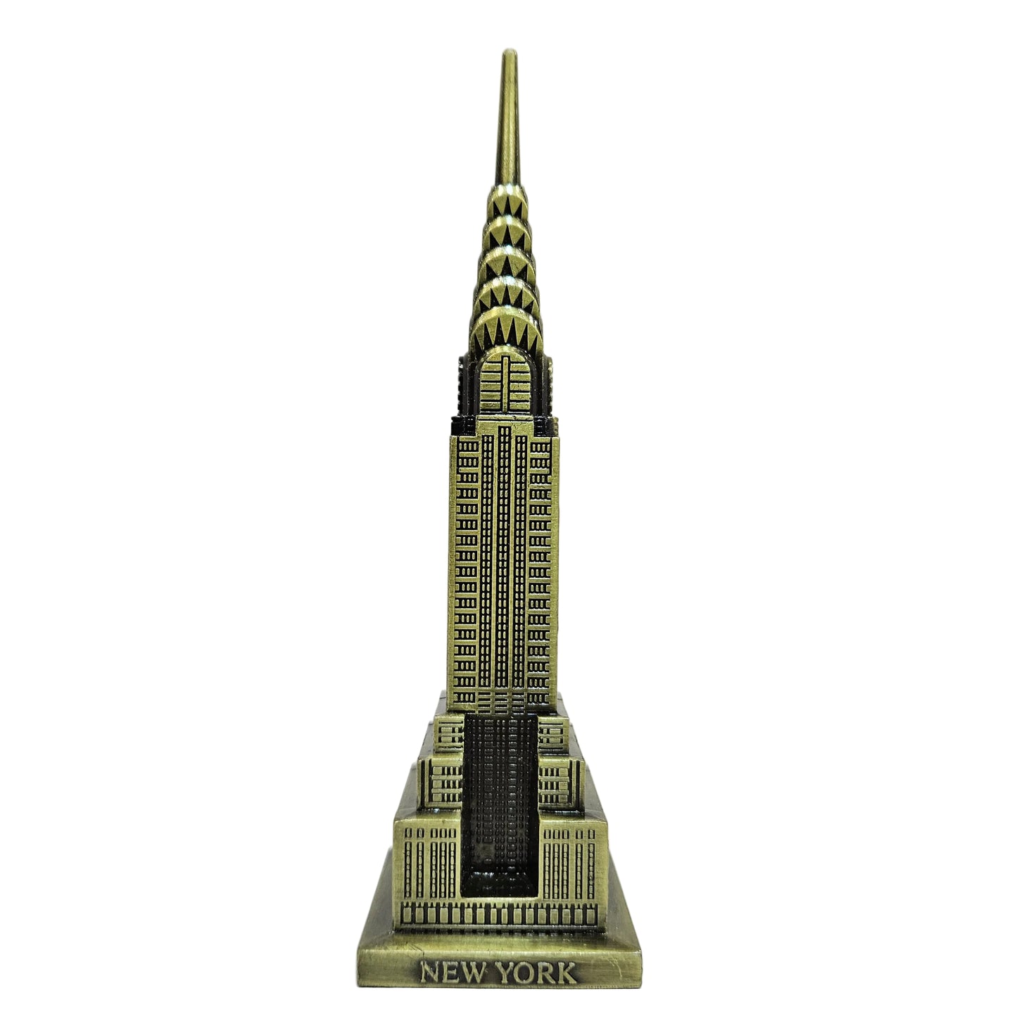 Metal miniature Newyork most famous Chrysler Showpiece Figurine for home/Office Decor