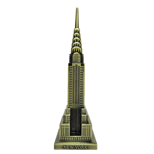 Metal miniature Newyork most famous Chrysler Showpiece Figurine for home/Office Decor