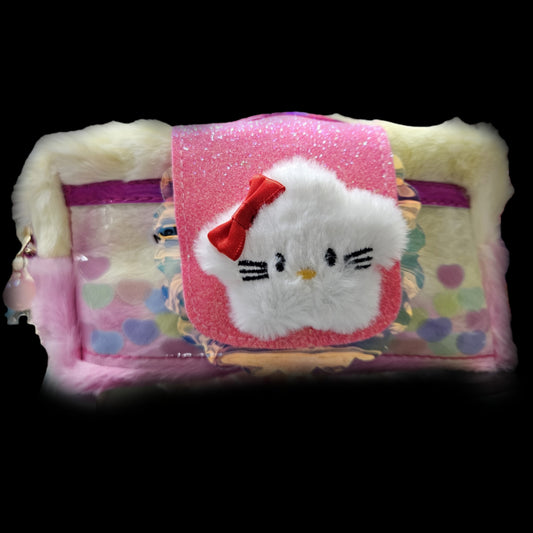 Soft Plush Cute star kids fancy bag/pouch