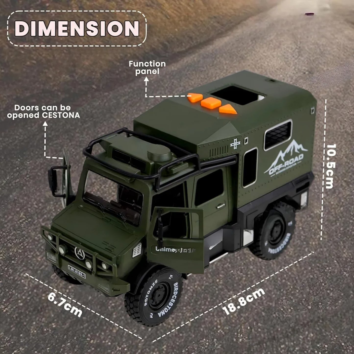 Lumo Off Road vehicle musical battery Operated Toy for kids above 3years old