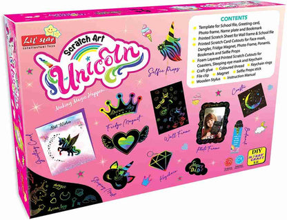 Scratch art Unicorn Create Artistic Drawings Scratch Out To Reveal Art
