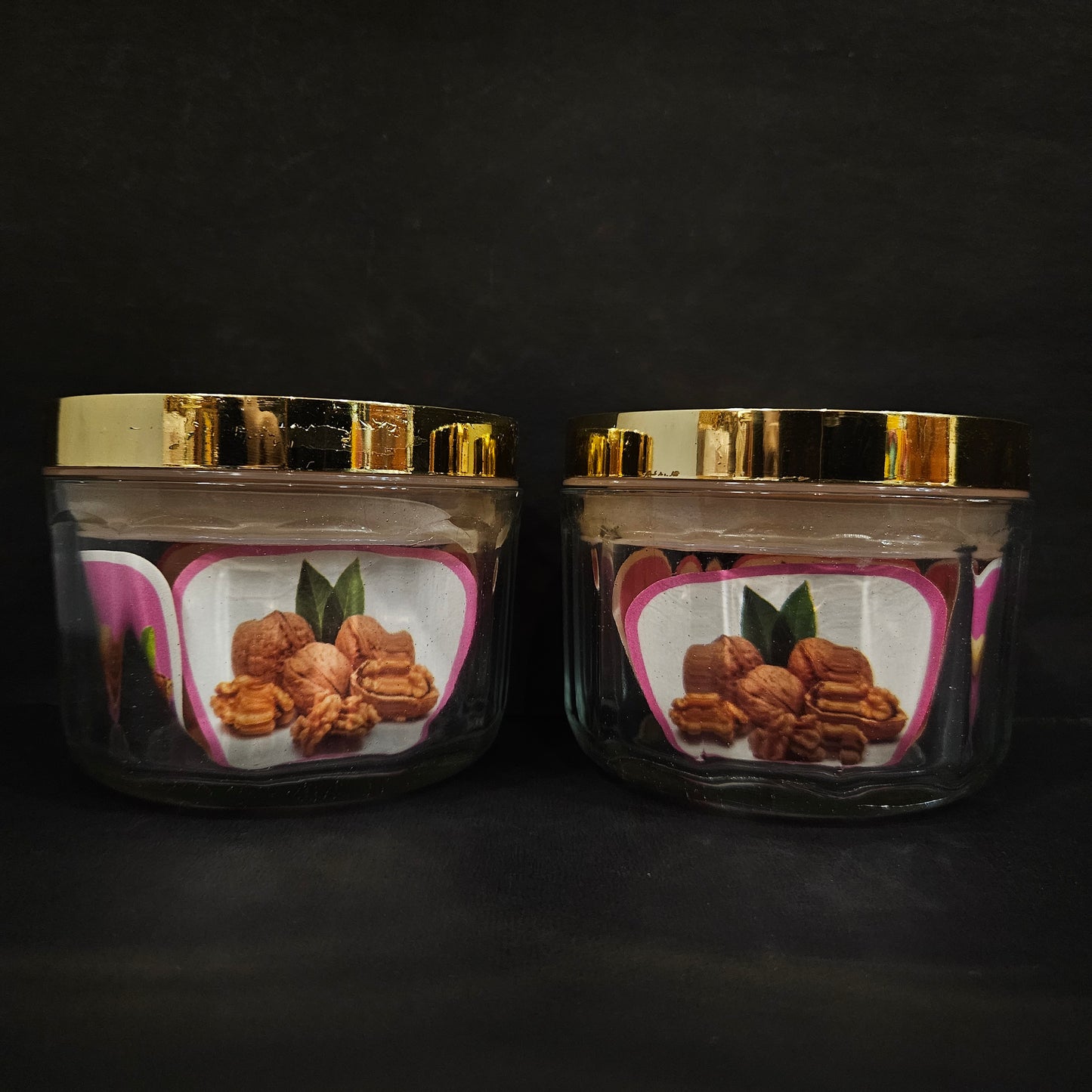 Gold Boutique 2 piece set storage containers for groceries & dry fruits storage purpose