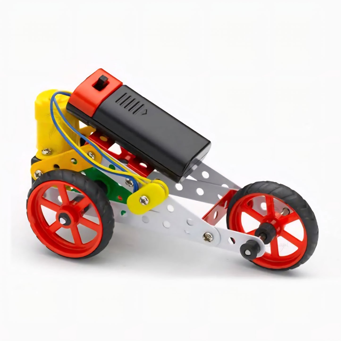 Baby Smiles MECHANIIX ROBOTIX 1 Engineering System for Creative Kids from Age 8+, in Box 114 Pieces Including High Powered Motor and Gear System