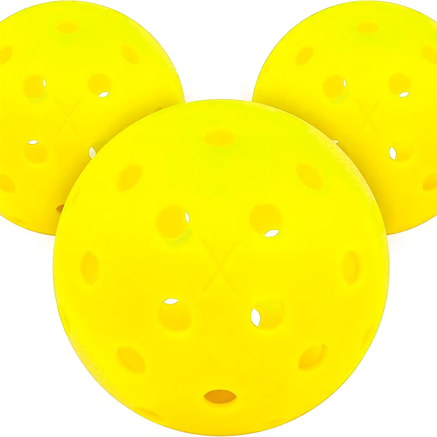 Pickleball Balls High Visiblity Balls for Indoor Outdoor Pratice | Tournament-Grade Bounce