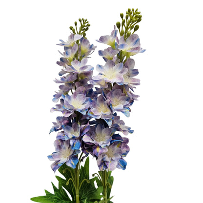 Artificial Delphinium plant banquet in vase for home & Office decoration