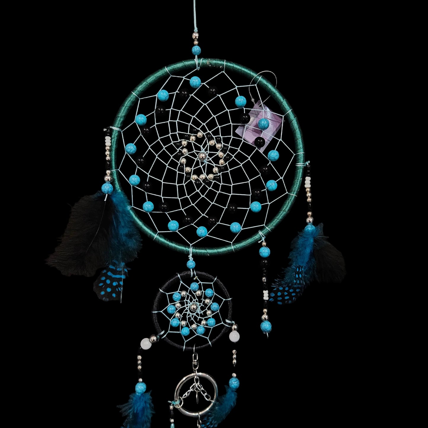 Handmade Hangings for Positivity Feather Dream Catcher Ornament Indian Style Cute Ornaments Home Decoration Gift