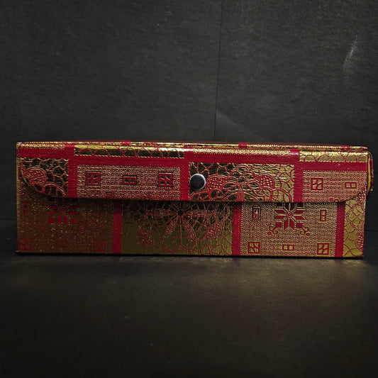 Jewellery Box Antique Wooden Red Golden Work antique look, Wedding gift Box, 2 roll Bangle whith Jewellery Box, Storage Bengals multi Vanity Box Jewelry Box, Bangle Box,Vanity Box