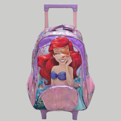 Princess trolley school bag