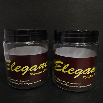 Elegance 2 pieces Storage container with Lid for Return gift
