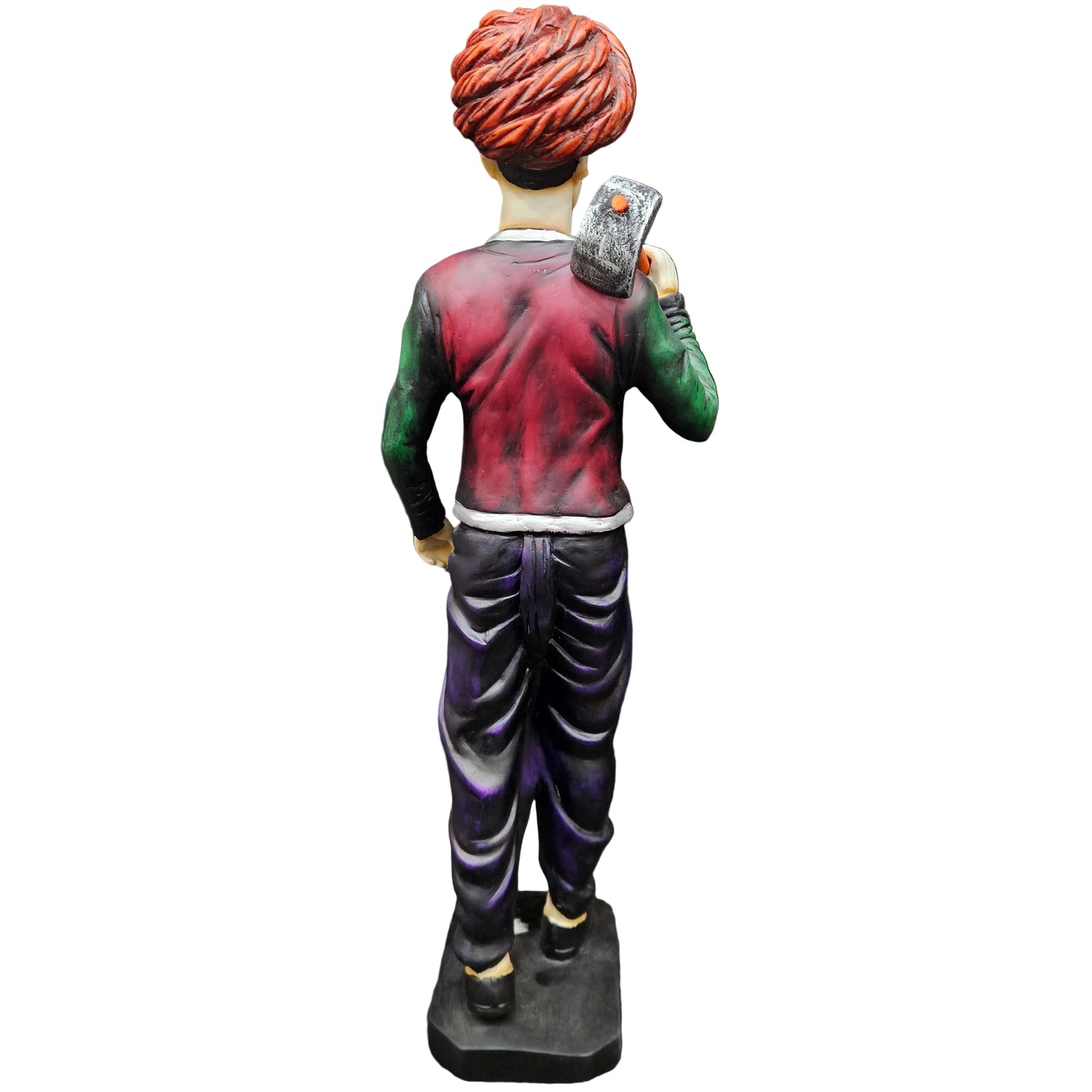 Rajasthani Traditional Farmer Man Polyresin Statue Showpiece Figurine for gifting & home Decor