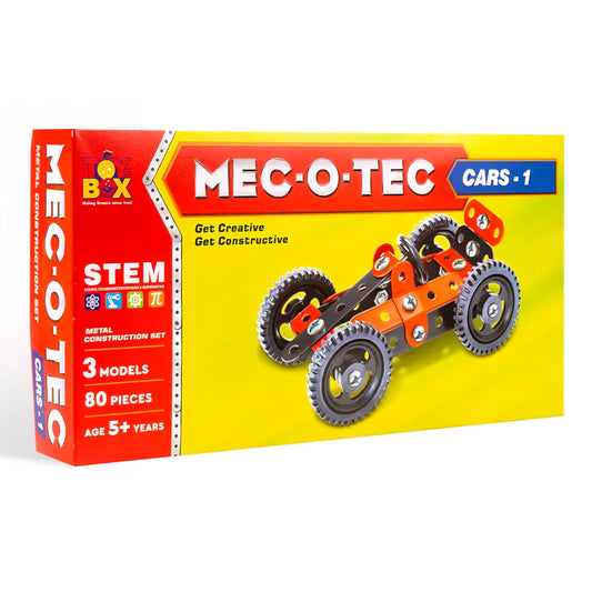 MEC-O-Tec Cars 1 Metal Construction Toy for Kids 6+