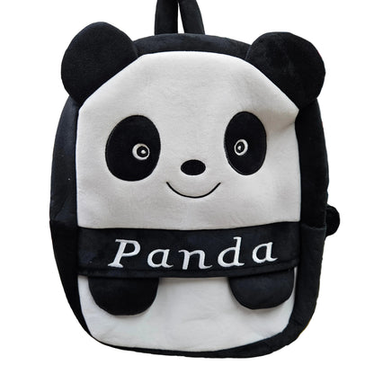Cartoon characters soft Plush texture finishing backpack for kids