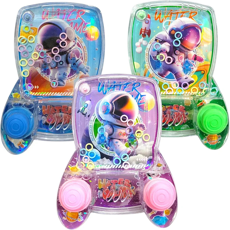 Cartoon characters themed Water Ring Toss Game, Educational Toy for Kids, Problem-Solving Skills Development