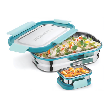 Asian fresh bite Stainless Steel lunch box 850ml Capable lunch box