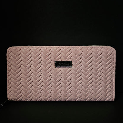 Leather Thin Slim Wallets for Women Wallet for Women with Zipper