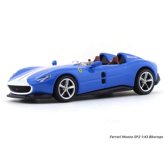 Burago Ferrari Monza Sp2 Diecast Metal Car