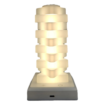 Triangle Desk Lamp – Stackable Color Changing Night Light with Touch Control – Mood Light for Kids, Gamers, Bedroom, Dorm Room, Home Office or Gift