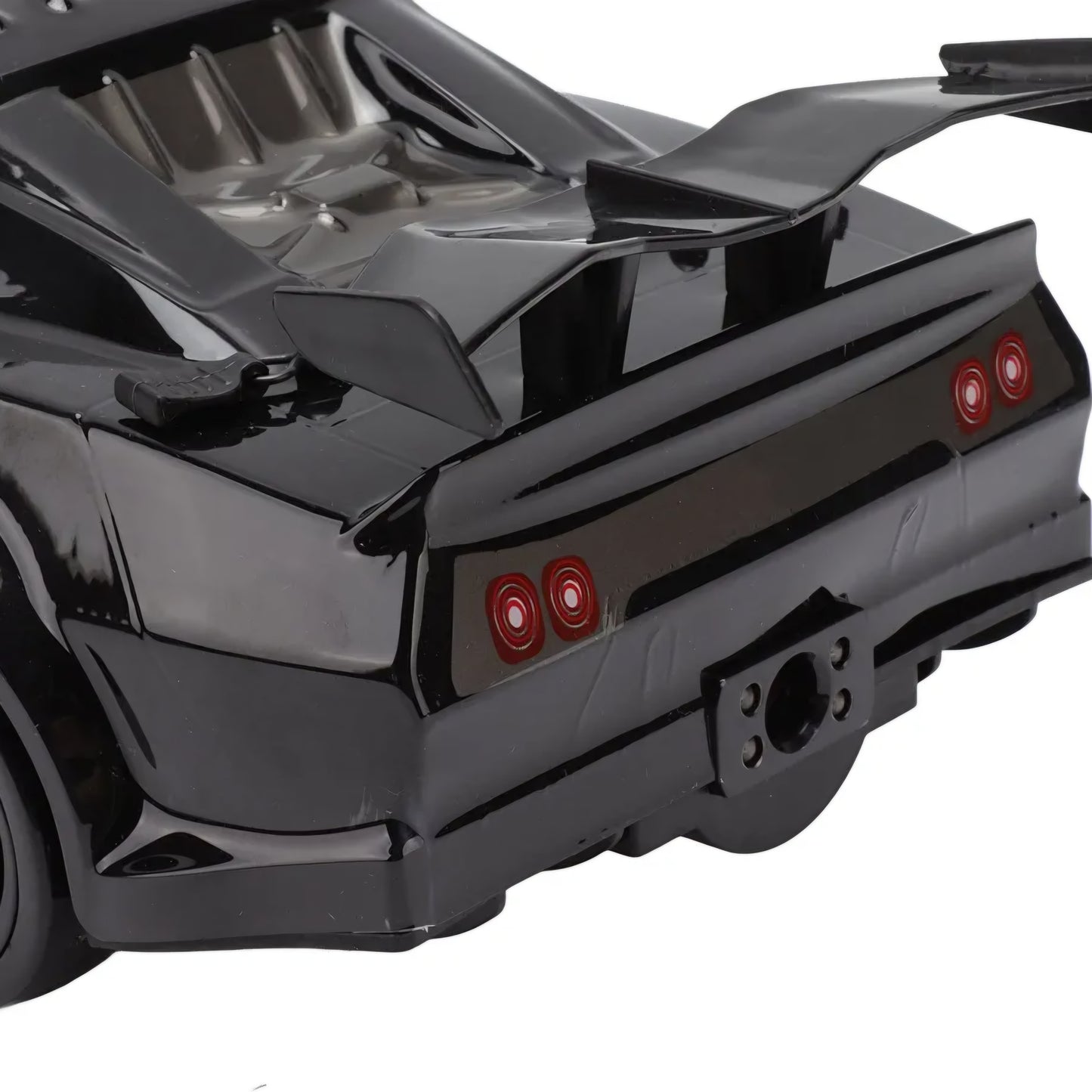 RC Drift Car, RC Racing Car Shatterproof 2.4GHz 1/16 Black 500mAh Battery with Plastic Bottle for smoke